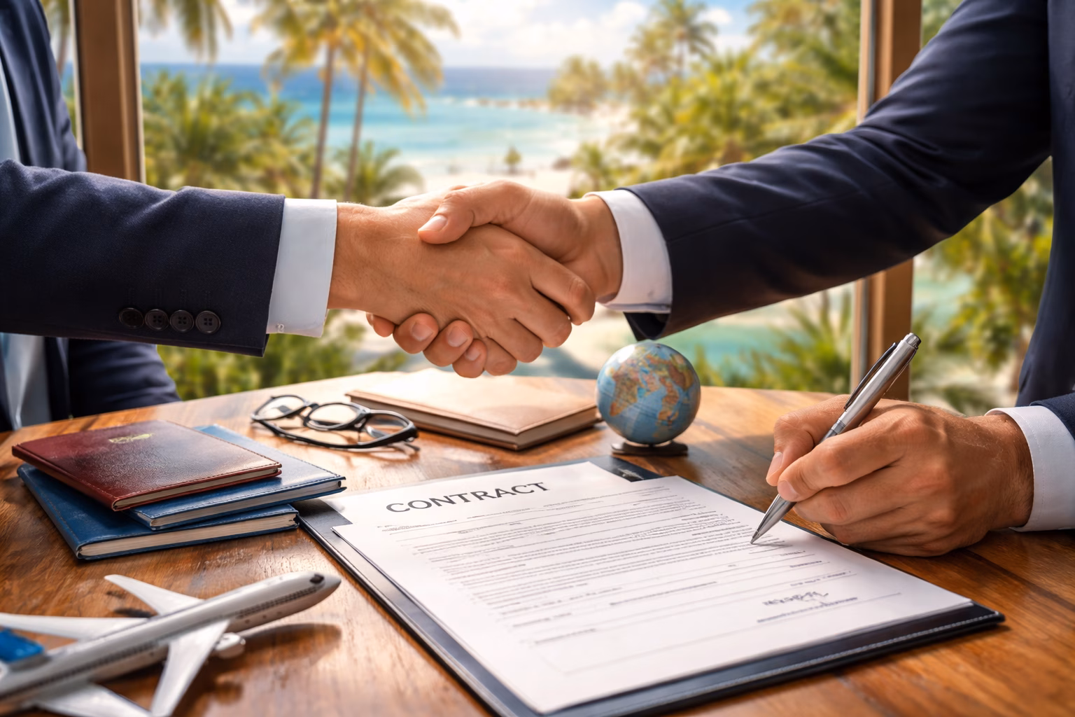 Análise de contrato de parceria entre agência e operadora de turismo internacional