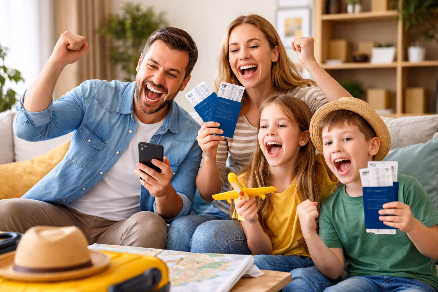 Confiança na decisão final da viagem Disney