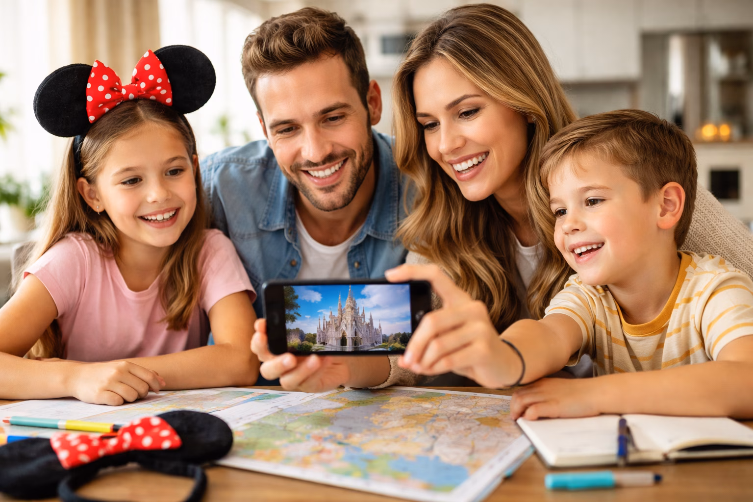 Planejamento de ingressos Disney